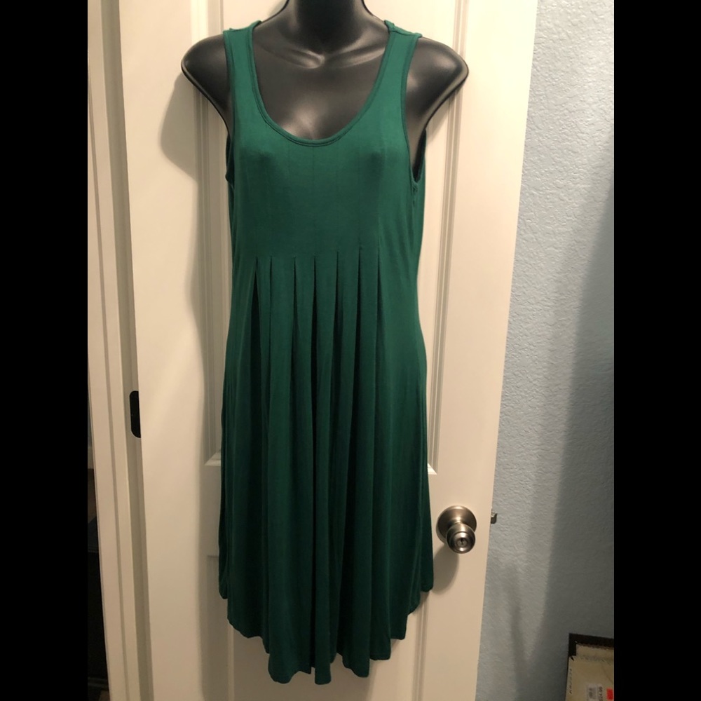 Brand new stretch green dress